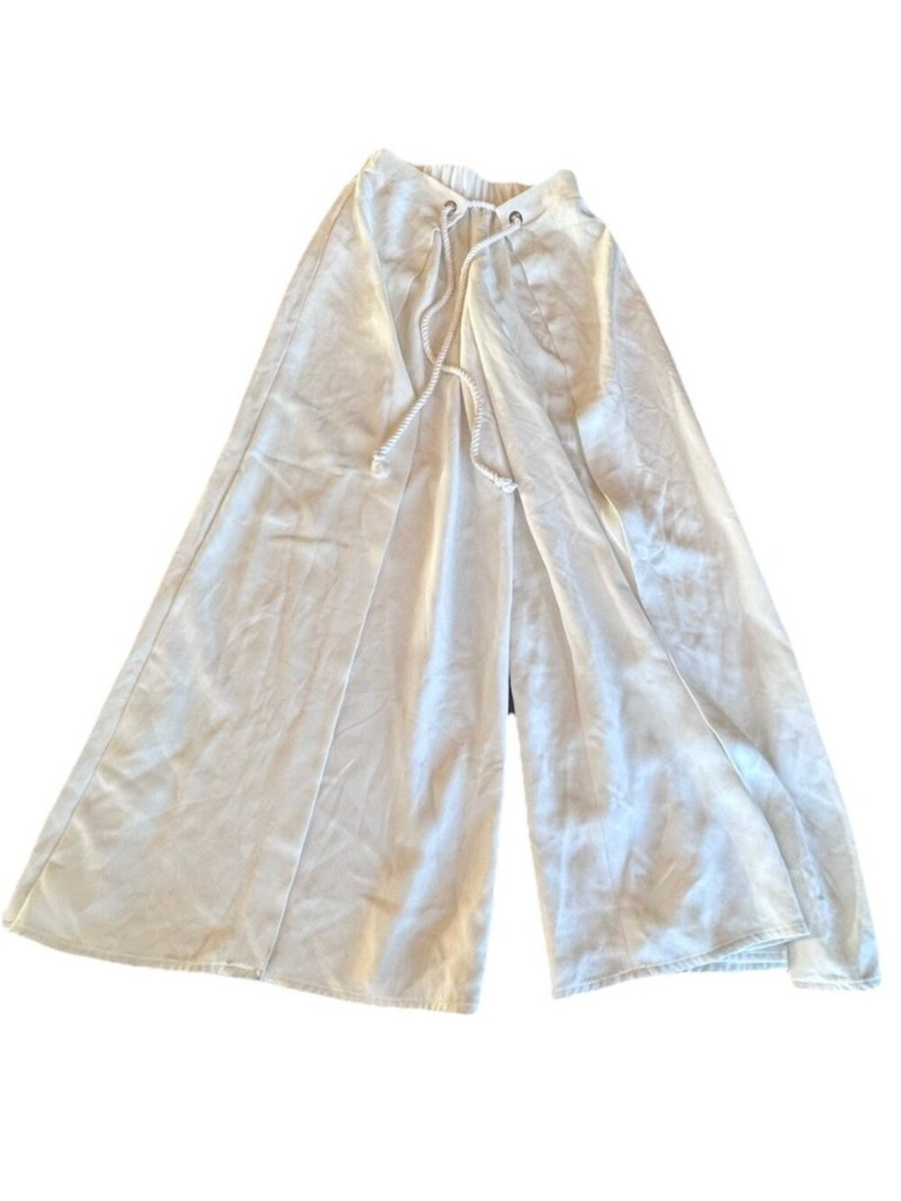 Cinq a Sept White Gaucho Nautical Culotte Wide Leg Trouser Pants Size 4